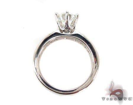 Prong Diamond Platinum Ring 32309 - Image 6