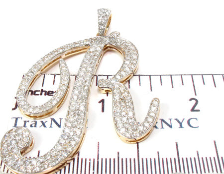 Prong Diamond R Pendant 35494 - Image 7
