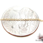 Prong Diamond Ribbon Necklace 34720 - Image 6