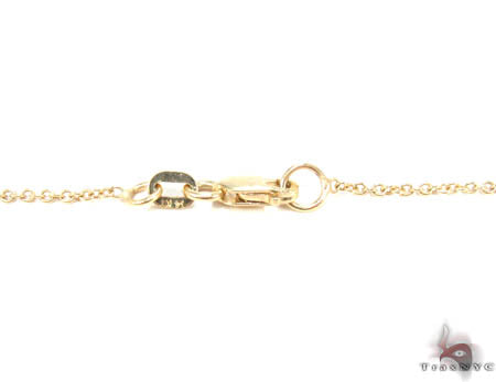 Prong Diamond Ribbon Necklace 34720 - Image 7