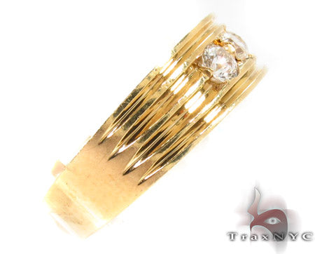 14K Gold Prong Diamond Ring, photo 4 of 7