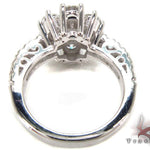 18K White Gold Starburst Diamond Ring 32708 - Image 6
