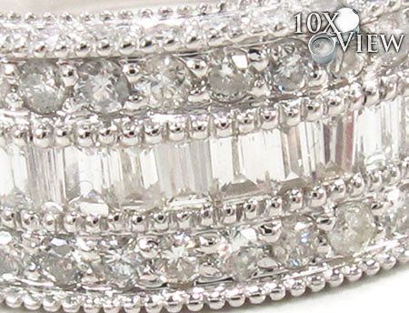 Brilliant Engagement Ring for Men with Diamonds 32735 - Image 3