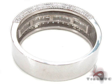 14K Gold Brilliant Engagement Ring for Men with Diamonds, photo 6 of 8