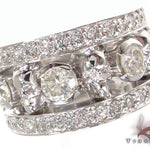 Custom Diamond Skull Ring 33346 - Image 1