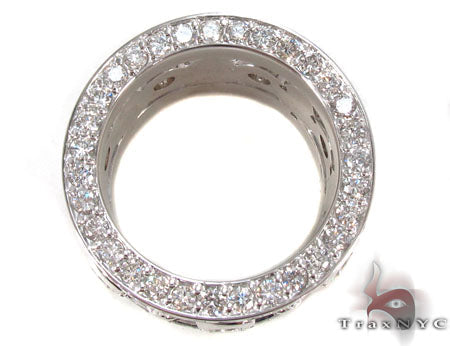 18K Gold Custom Diamond Skull Ring, photo 7 of 8