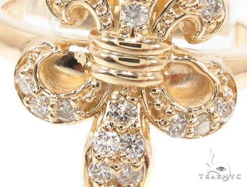 Fleur-de-Lis Diamond Ring 35531 - Image 3