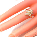 Fleur-de-Lis Diamond Ring 35531 - Image 8