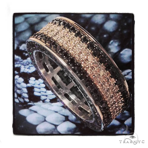 10K Gold Stripes Ring, photo 3 of 7
