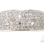 14k White Gold Prong Diamond Band 37320 - Image 4