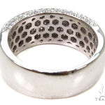 14k White Gold Prong Diamond Band 37320 - Image 6