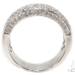 14k White Gold Prong Diamond Band 37320 - Image 7