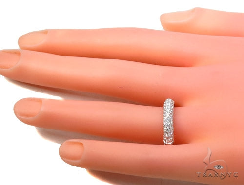 VS1 E Color Diamond Wedding Band 37404 - Image 7