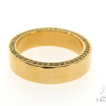 Yellow Gold Canary Diamond Eternity Prong Ring 49165 - Image 2