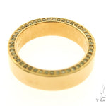 Yellow Gold Canary Diamond Eternity Prong Ring 49165 - Image 5