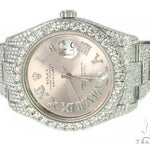 DateJust Oyster Perpetual Diamond Rolex Watch 41mm Stainless Steel 66185 - Image 2