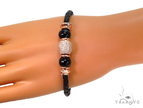 Prong Diamond Rope Bracelet 37484 - Image 10