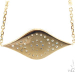 Prong Diamond & Sapphire Necklace 35270 - Image 4