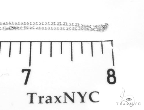 Prong Diamond Ruby Gemstone Necklace 35272 - Image 10