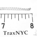 Prong Diamond Sapphire Gemstone Necklace 35273 - Image 10