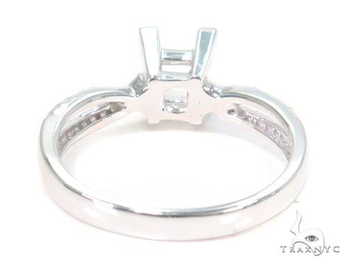 Prong Diamond Semi Mount Engagement Ring 45239 - Image 5