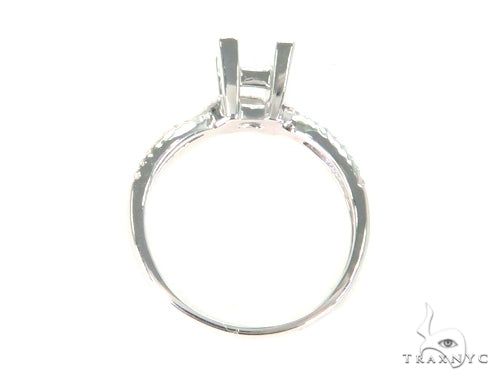 Prong Diamond Semi Mount Engagement Ring 45239 - Image 6