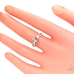 Prong Diamond Semi Mount Engagement Ring 45239 - Image 7