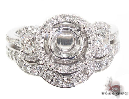 Prong Diamond Semi Mount Ring 35989 - Image 2
