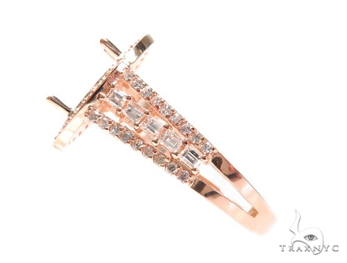 Prong Diamond Semi Mount Ring. 41062 - Image 3