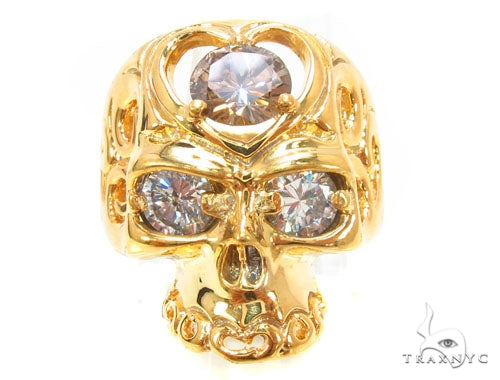 Diamond Skull Ring 35393 35493 - Image 2