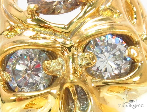 Diamond Skull Ring 35393 35493 - Image 4