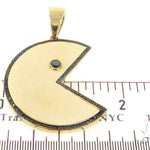 Prong Diamond Pac Man Pendant 45099 - Image 4