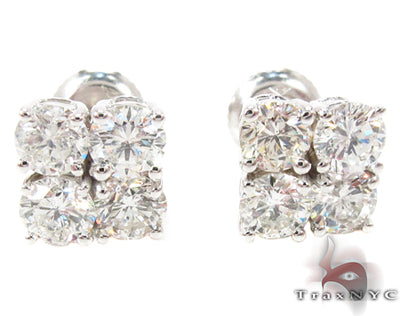 Prong Diamond Stud Earrings 27078 - Image 1