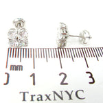 Prong Diamond Stud Earrings 27078 - Image 5