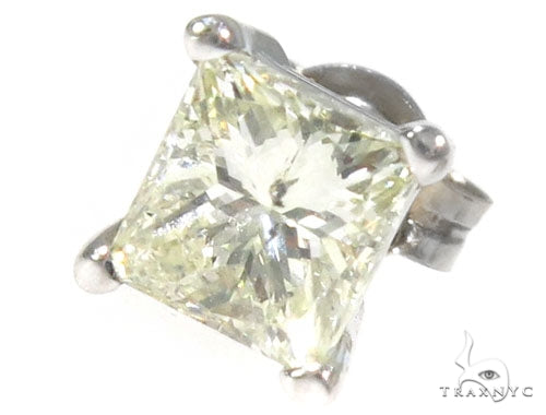 Prong Diamond Stud Earrings 45056 - Image 3
