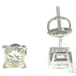 Prong Diamond Stud Earrings 45056 - Image 4