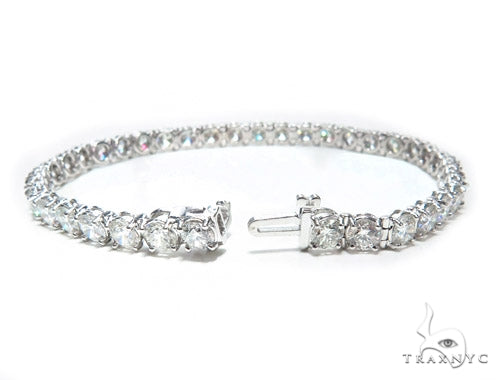 Prong Diamond Tennis Bracelet 41761 - Image 5