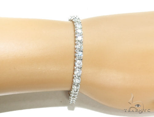 Prong Diamond Tennis Bracelet 41761 - Image 9