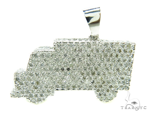 Custom Diamond Truck Pendant 39269 - Image 1