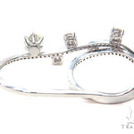 Prong Diamond Two Finger Ring 43336 - Image 4