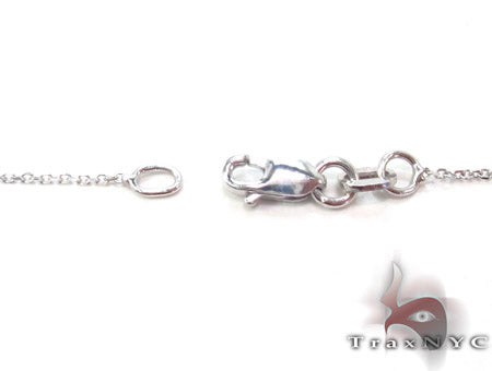 Prong Diamond Horseshoe Necklace 34095 - Image 9