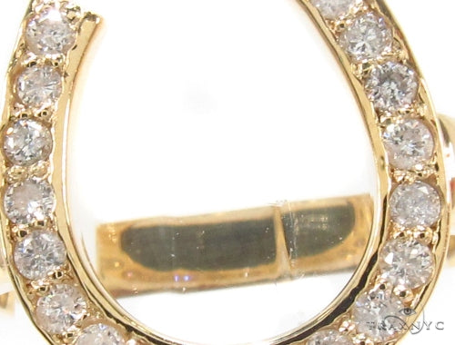 Prong Diamond U Ring 35258 - Image 3