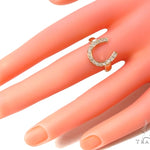 Prong Diamond U Ring 35258 - Image 8