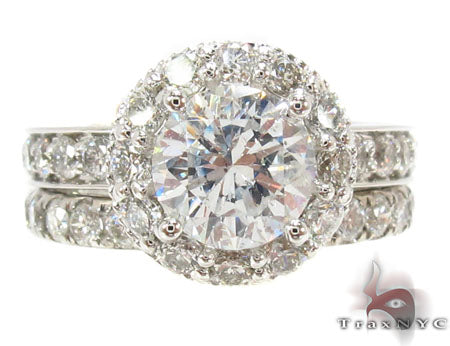 Prong Diamond Wedding Band 31092 - Image 2