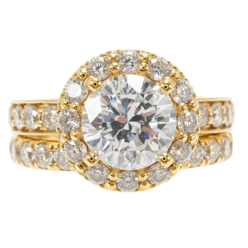Prong Diamond Wedding Band 31092 - Image 2