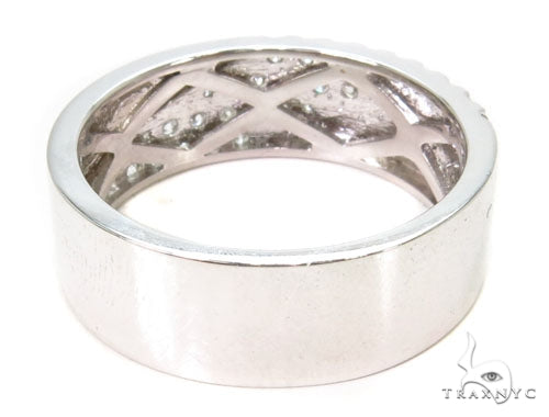 Prong Diamond Wedding Band 40687 - Image 5