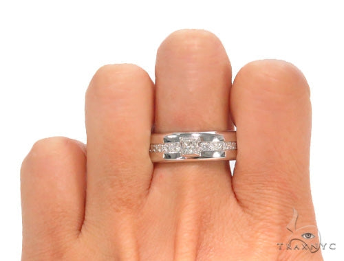 Prong Diamond Wedding Band 43567 - Image 7