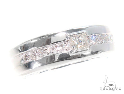 Prong Diamond Wedding Band 43567 - Image 1