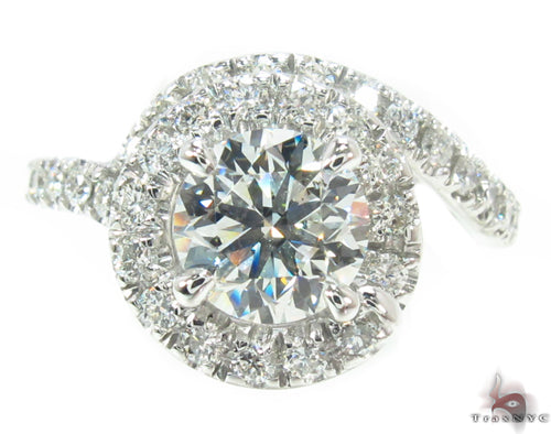 Prong Diamond Wedding Ring 34692 - Image 2
