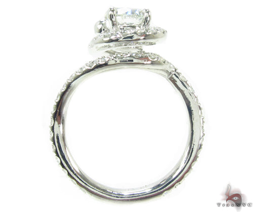 Prong Diamond Wedding Ring 34692 - Image 6